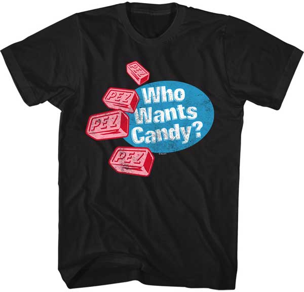 ペッツ Tシャツ PEZ WANT CANDY 販売,ペパーミント キャンディー,企業ロゴ,カンパニーロゴ,通販