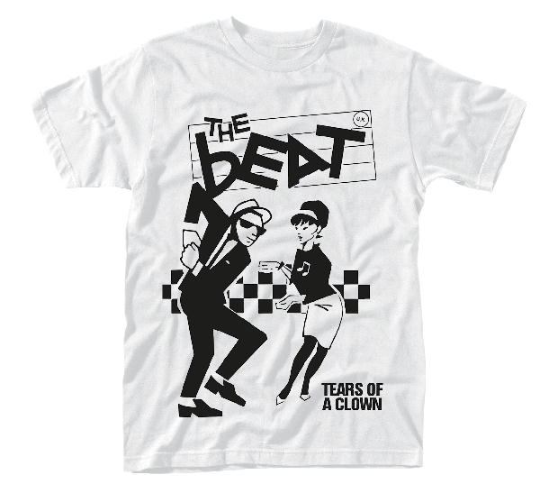 新品　The English Beat バンドTシャツ　Lサイズ ホワイト　スカ