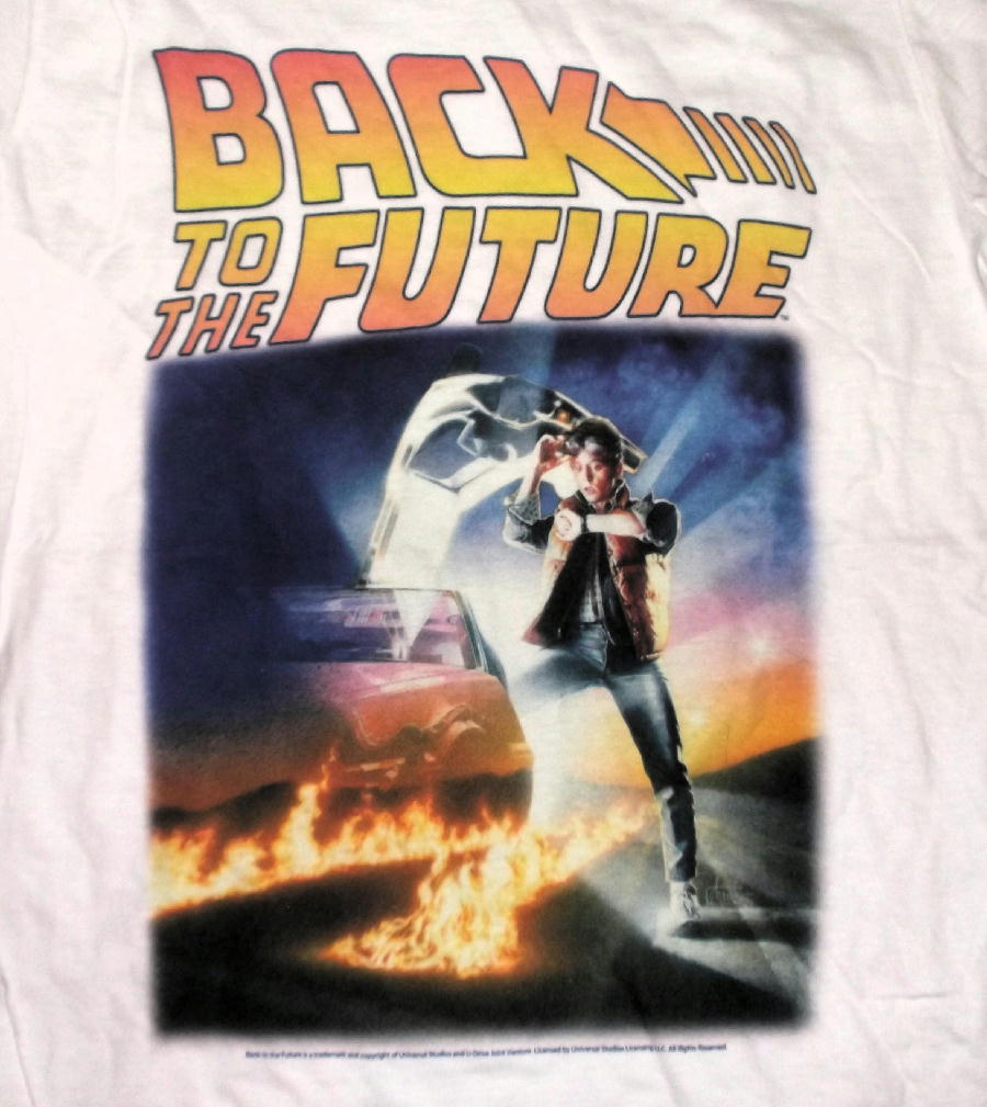バックトゥザフューチャー,Tシャツ,Back To The Future,ポスター ...