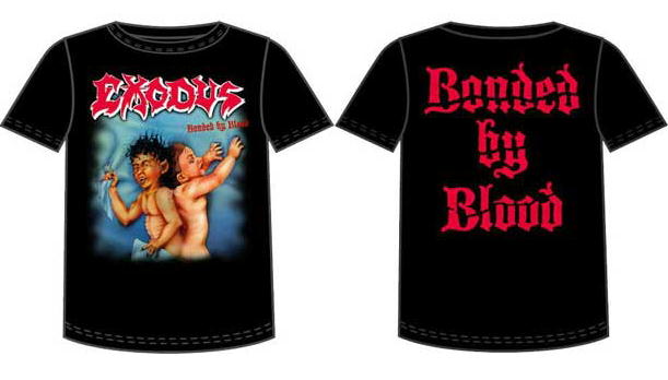 バンドTシャツ 通販 エクソダス EXODUS Tシャツ Bonded By Blood スラッシュメタル ロックTシャツ