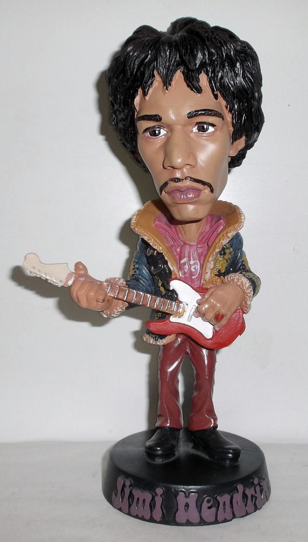 ジミ・ヘンドリックス ボブルヘッドフィギュア Jimi Hendrix ジミヘン