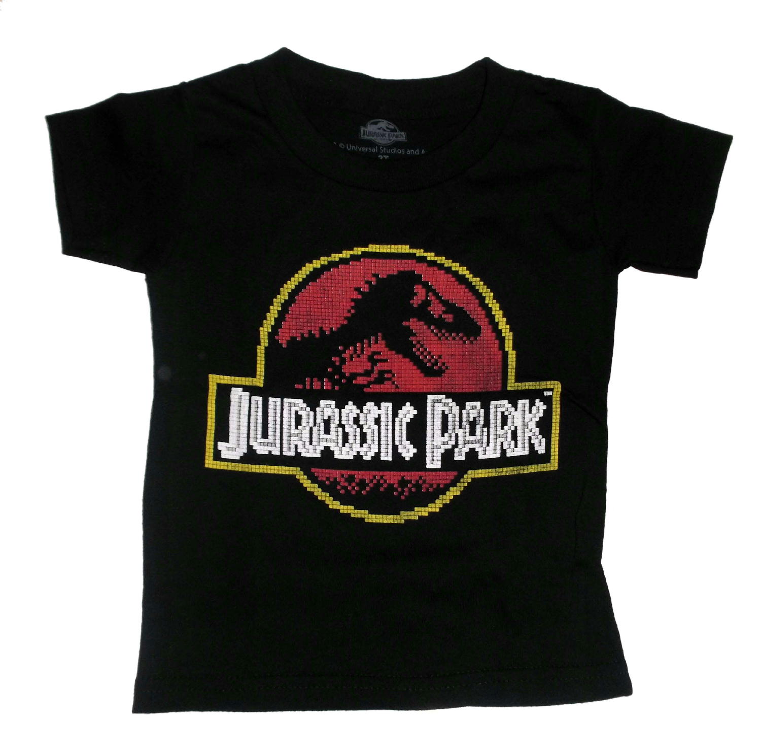 ジュラシックパーク ムービーTシャツ 恐竜 スピルバーグ　ブラック　XLサイズ