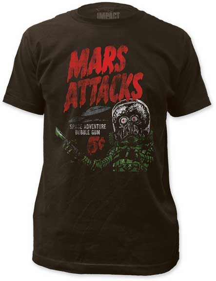 ロックTシャツ 通販 マーズ アタック,Mars Attacks,Tシャツ,公式,ティム・バートン,SF,映画,通販