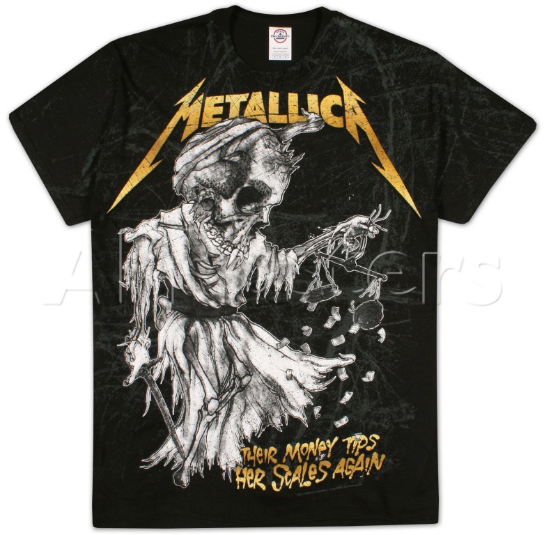 かわいい～！」 【METALICA】Pushead Metal Fixxxer BG Tee Rock ...