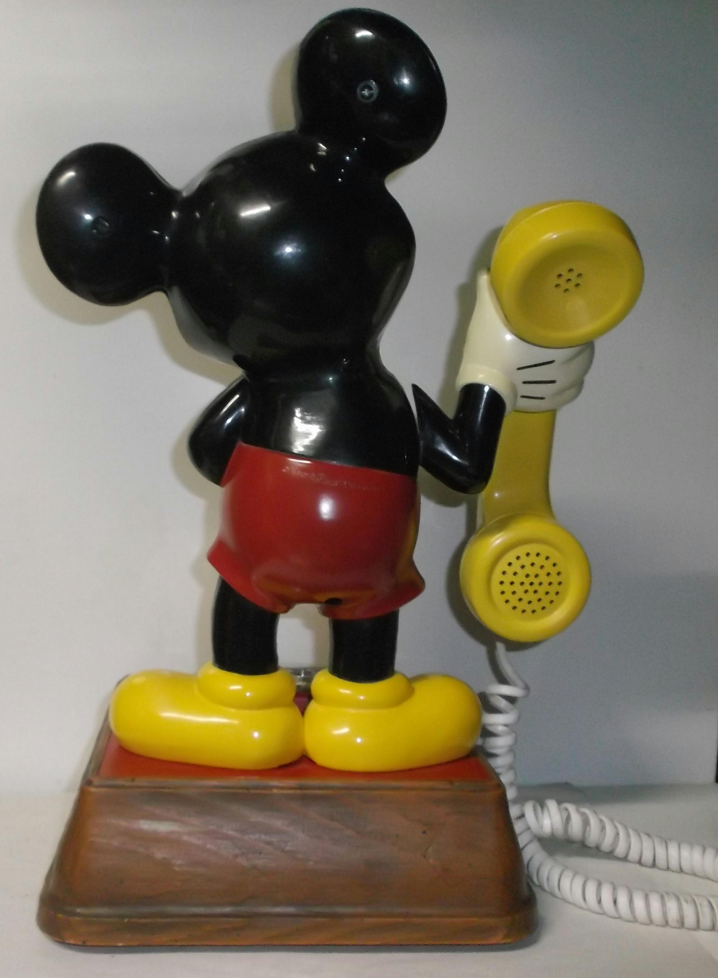 ミッキーマウス,MickeyMouse,ディズニー,電話機,Disney,ヴィンテージ ...