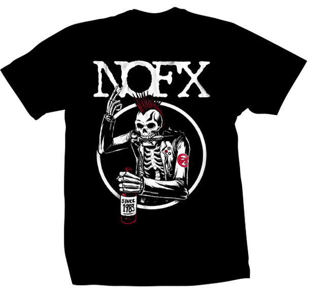 NOFX  ノー エフエックス バンド Tシャツ 黒 サイズL 背面ロゴ