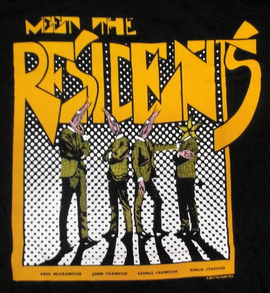 ロックTシャツ レジデンツ,Tシャツ,The Residents,トラウトマスクレプリカ,キャプテン・ビーフハート,Captain Beefheart  フランクザッパ FrankZappa 販売 バンドTシャツ 通販