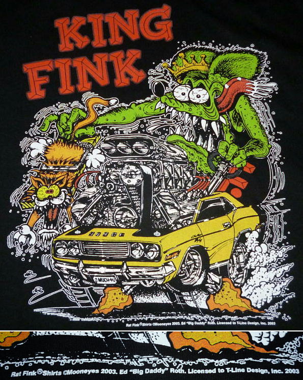 バンドTシャツ 通販 ラットフィンク Tシャツ 公式 Rat Fink