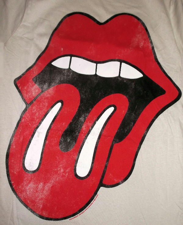 ローリングストーンズtシャツ ローリングストーン Rolling Stones Tシャツ ミックジャガー Worn 公式 78USツアー 舌ベロ  ロックTシャツ