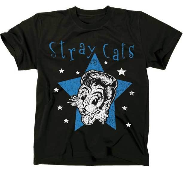 バンドTシャツ,通販 ストレイ キャッツ Stray Cats ロックTシャツ 公式 ロカビリー,ネオロカ,サイコビリー,psychobilly