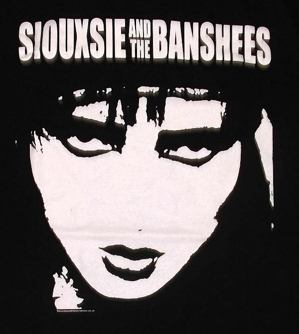 バンドTシャツ 通販 スージー&バンシーズ Siouxsie & the Banshees ロックTシャツ ゴス Goth ポジパン ポストパンク