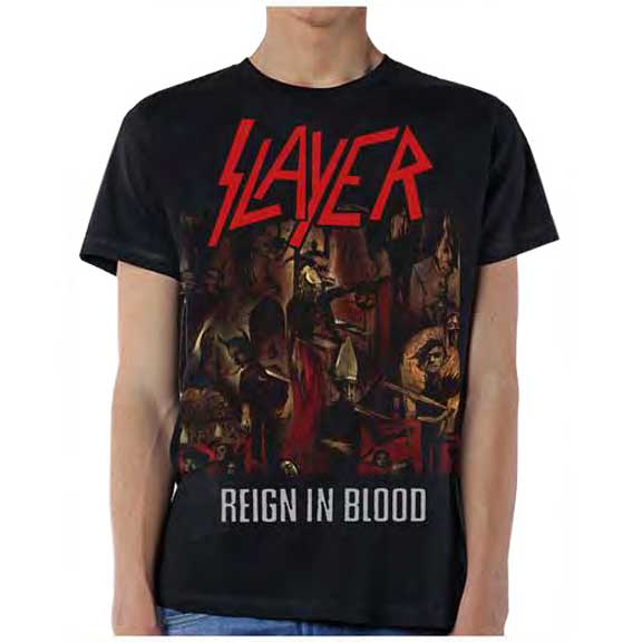バンドTシャツ 通販 スレイヤー SLAYER Tシャツ,REIGN IN BLOOD,公式 ...