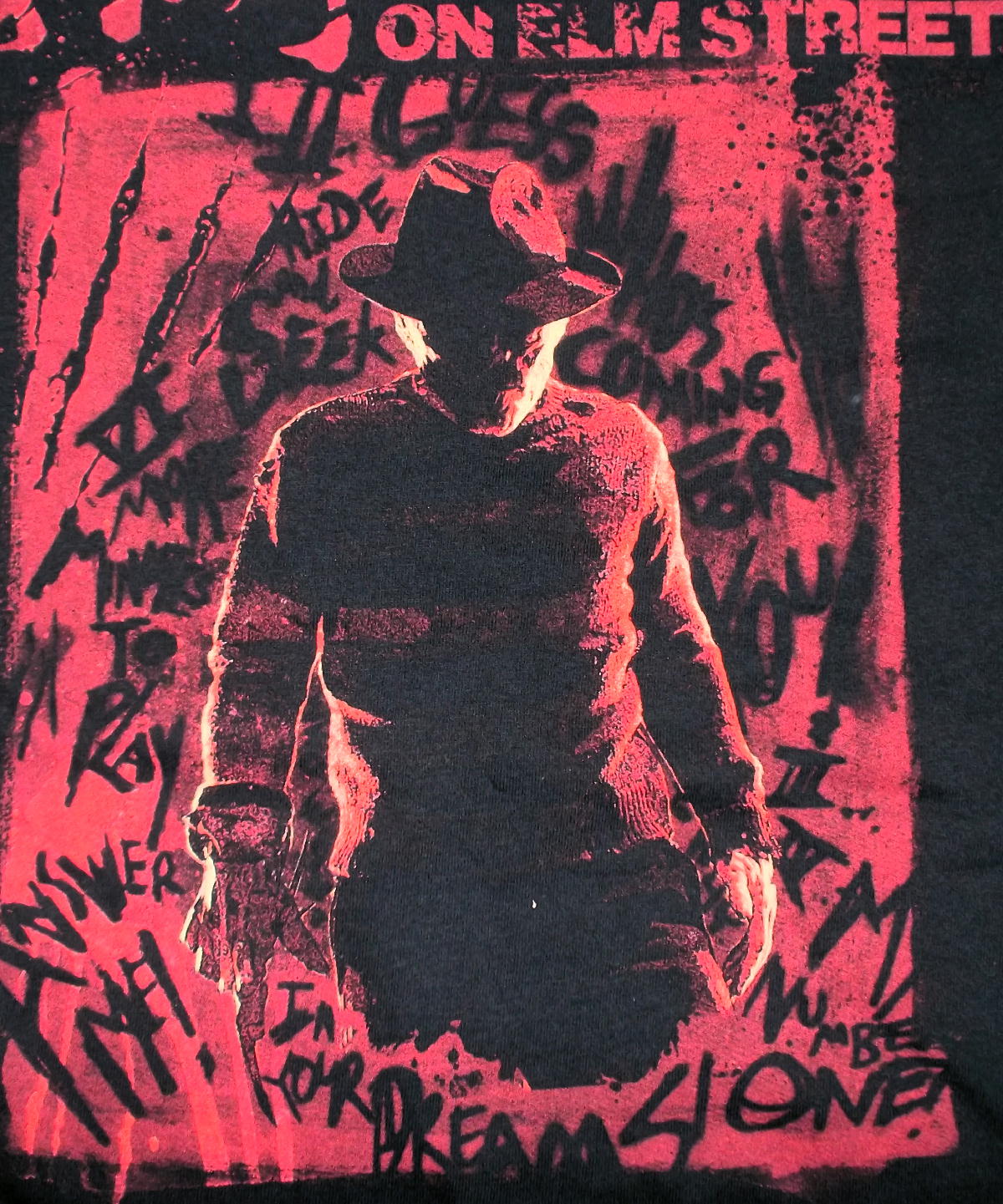 バンドTシャツ 通販 エルム街の悪夢,フレディ,Tシャツ,freddy,映画,80s