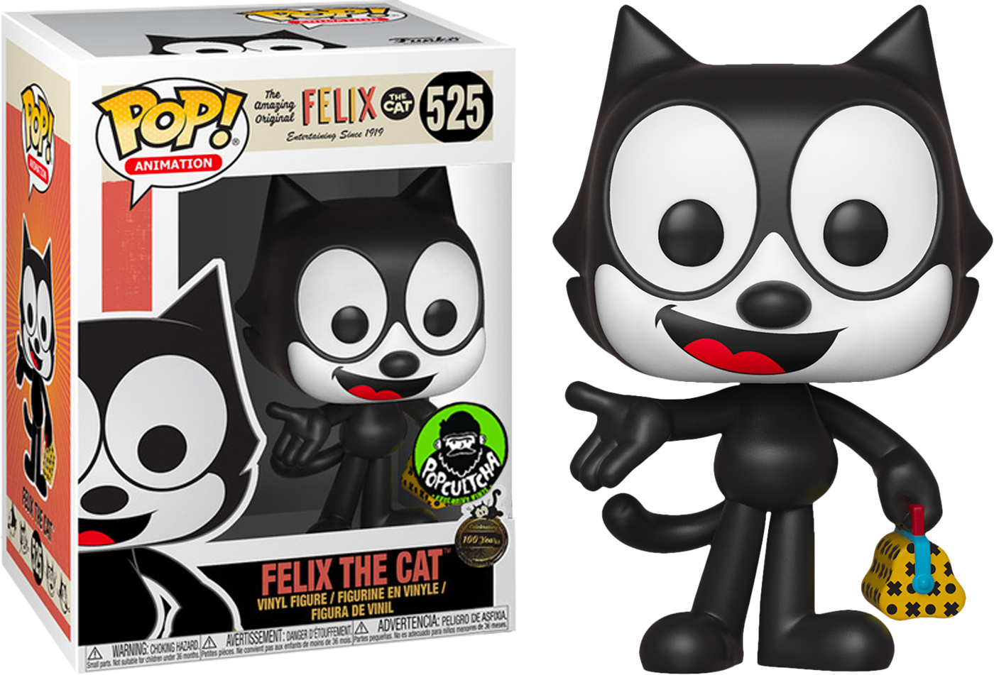 フィリックス・ザ・キャット フィギュア Felix The Cat POP FUNKO 人形 