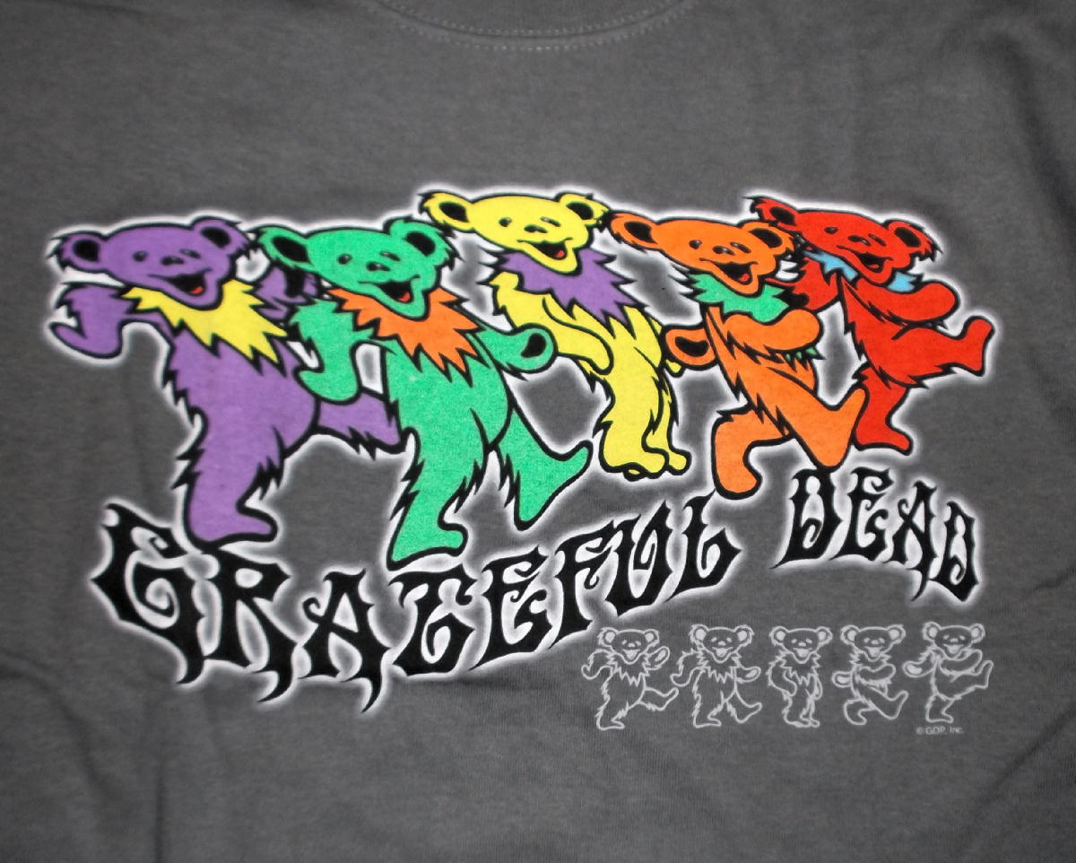 グレイトフル デッド Tシャツ Grateful Dead 公式 デッドベア,Bear ...