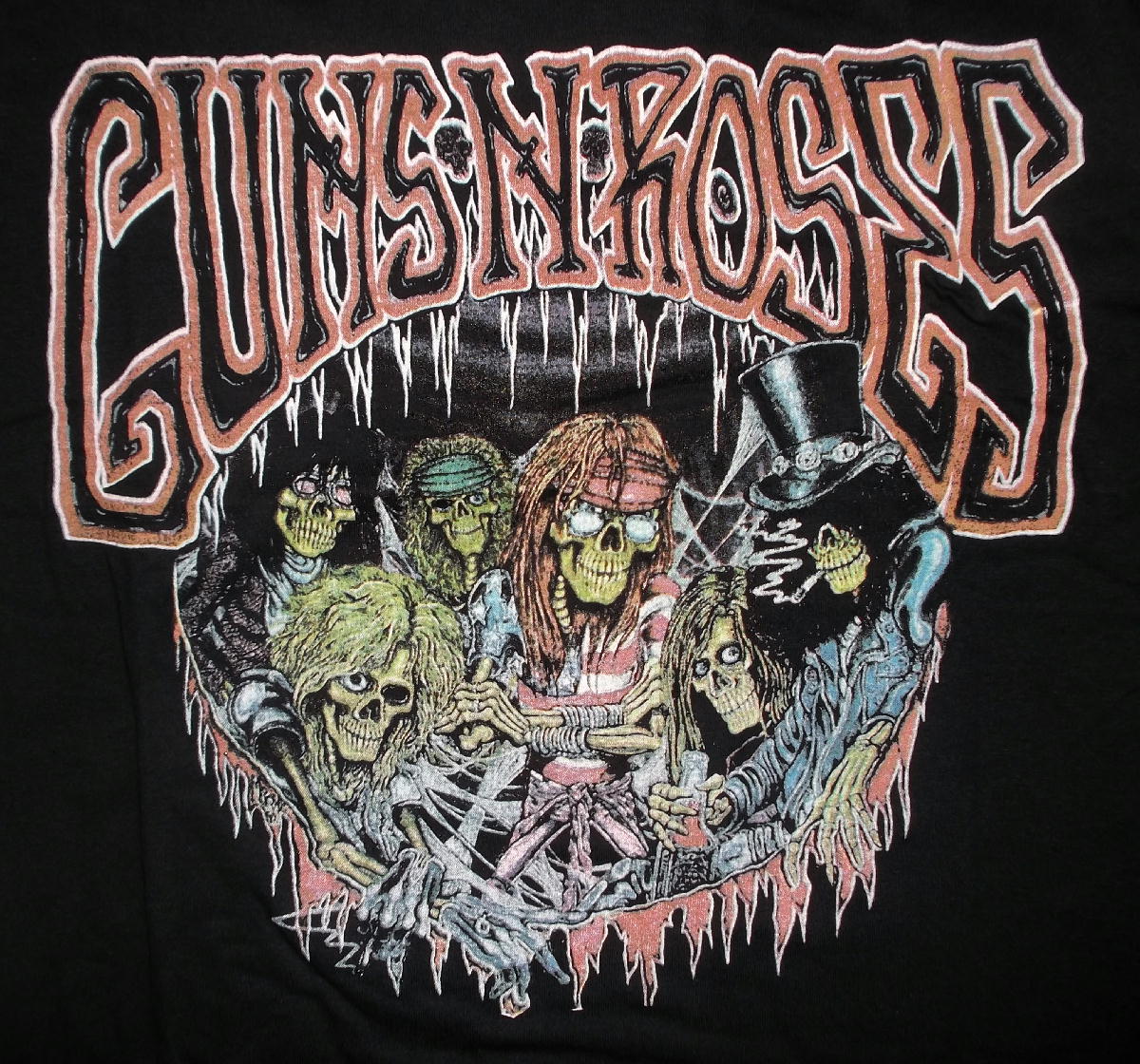 GUNS N' ROSES ガンズ・アンド・ローゼス ツアーTシャツTシャツ