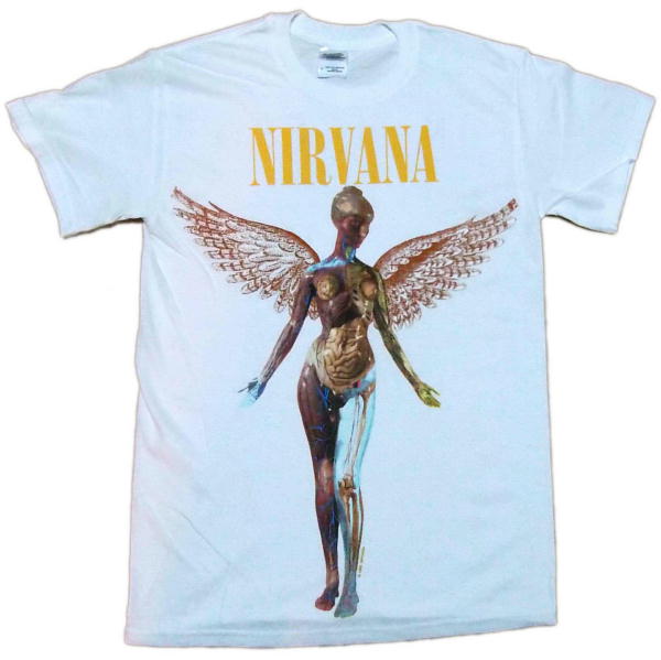 バンドTシャツ 通販 NIRVANA ニルバーナ ニルヴァーナ 公式 ロックTシャツ IN UTERO オルタナティヴ,オルタナ,パンク,punk,