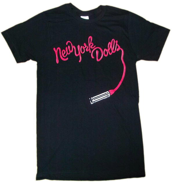 ロックTシャツ バンドTシャツ  NewYorkDolls レディース