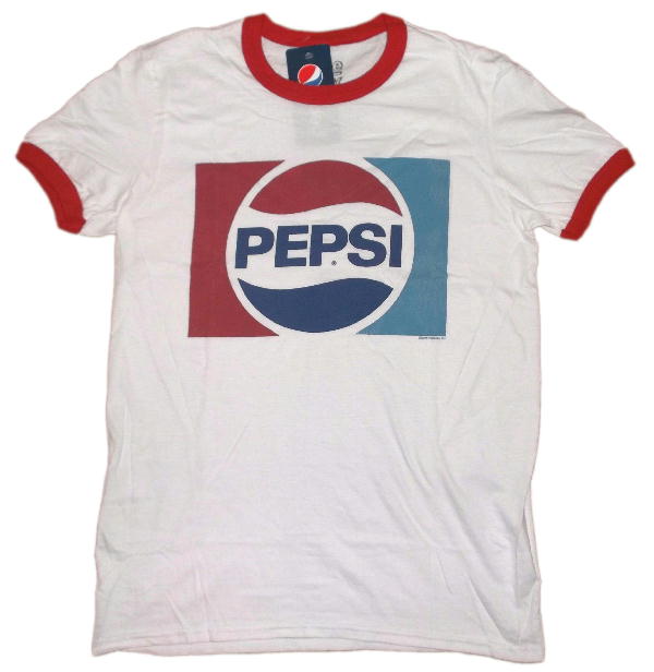バンドTシャツ 通販 ペプシコーラ リンガー,Tシャツ,Pepsi Cola,ロックTシャツ アメリカ 企業ロゴ