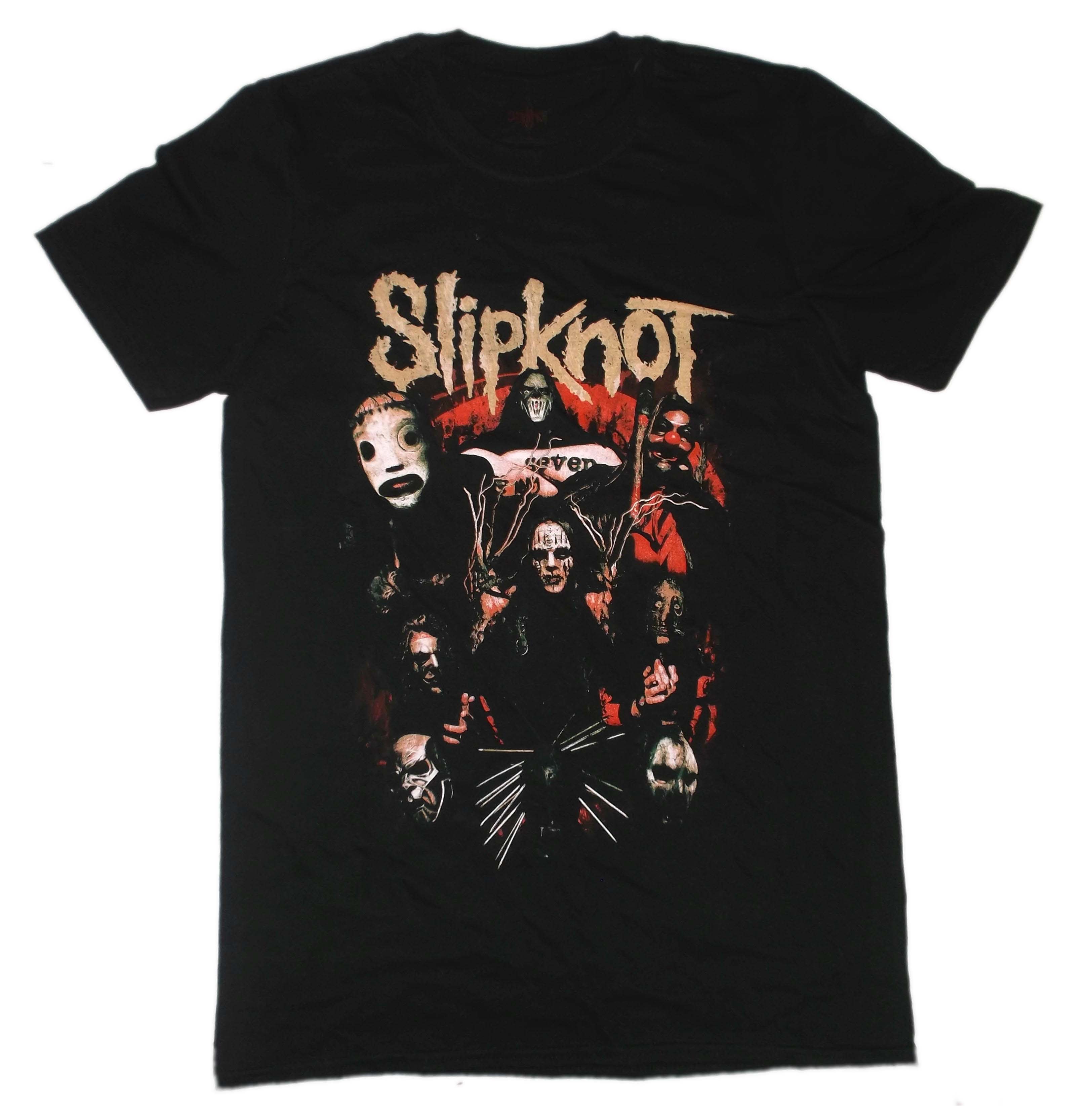 バンドTシャツ 通販 スリップノット SLIPKNOT Tシャツ 公式 アイオワ pushead スラッシュメタル