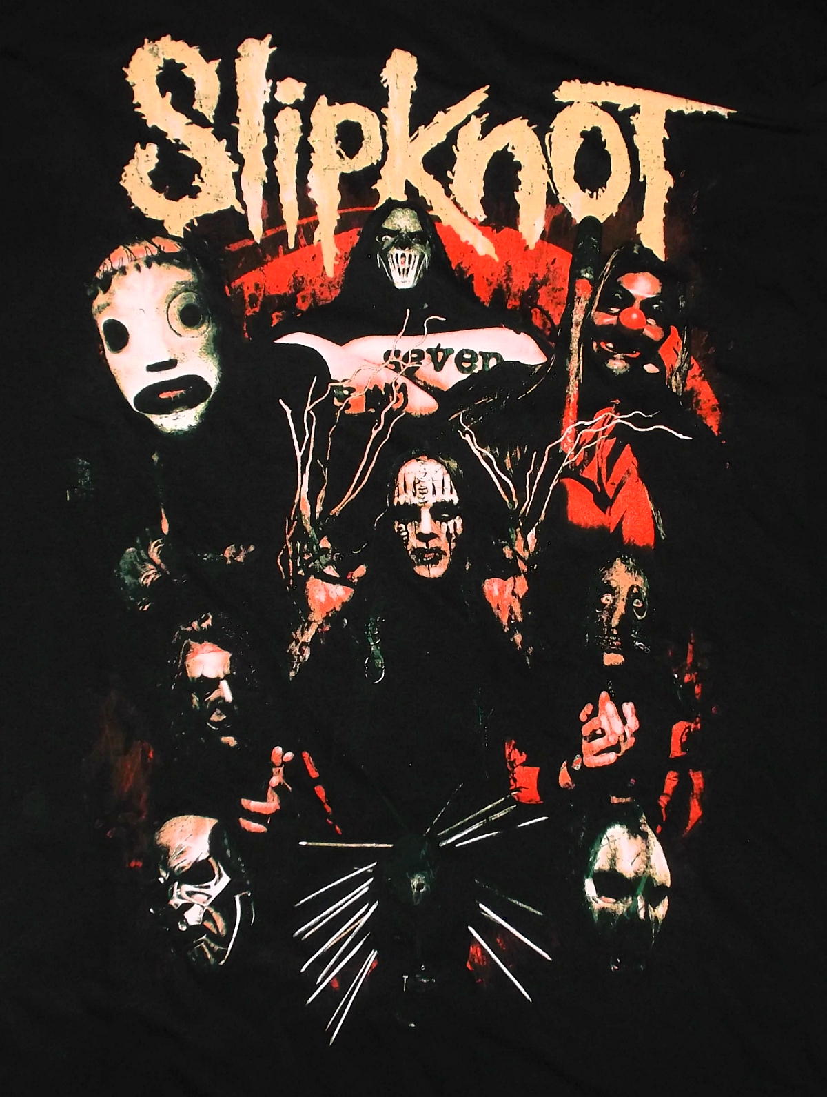 未使用！2004年slipknotスリップノット日本公演購入Tシャツ