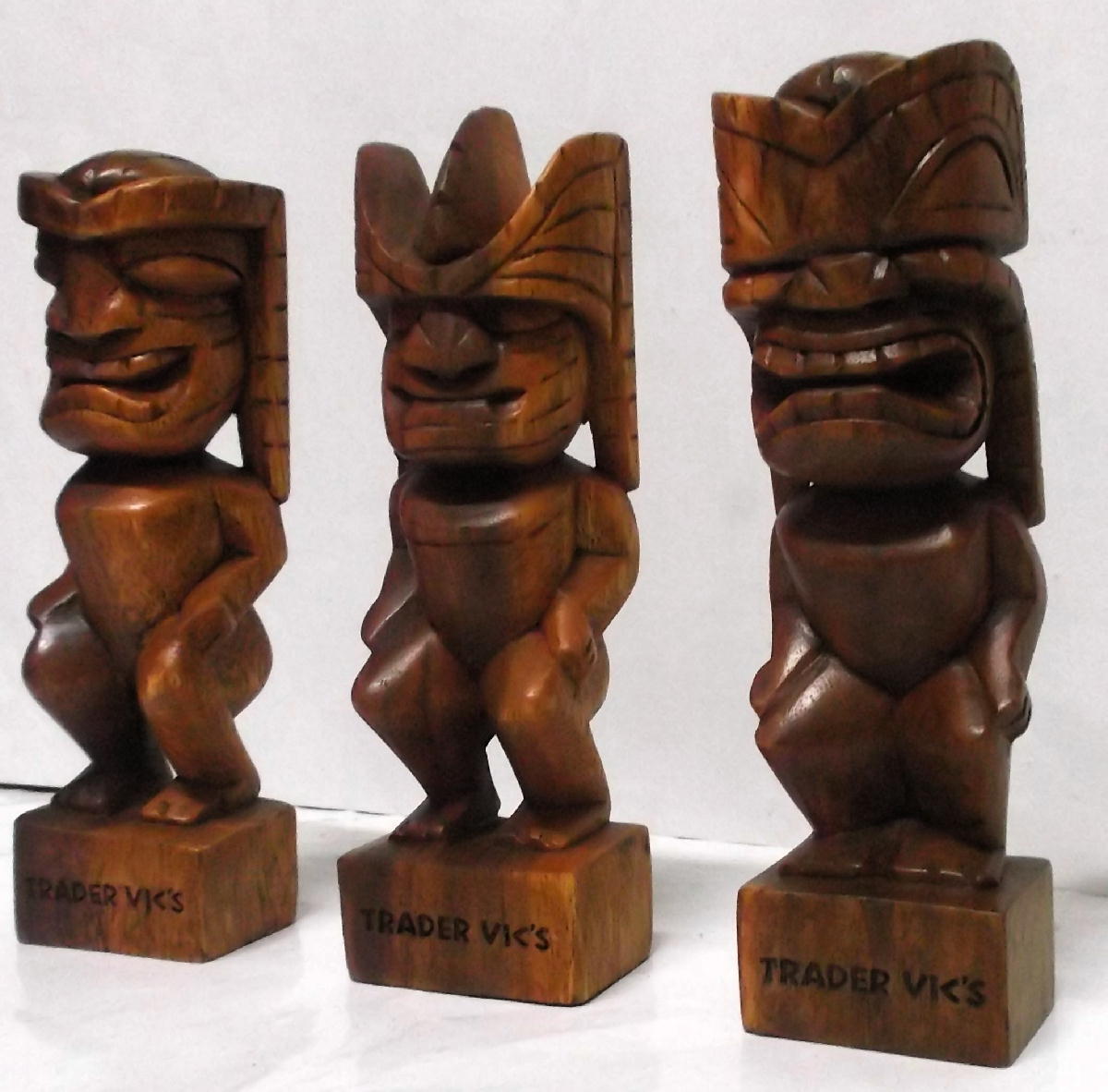 ハワイ ティキの木彫り - クラフト/布製品