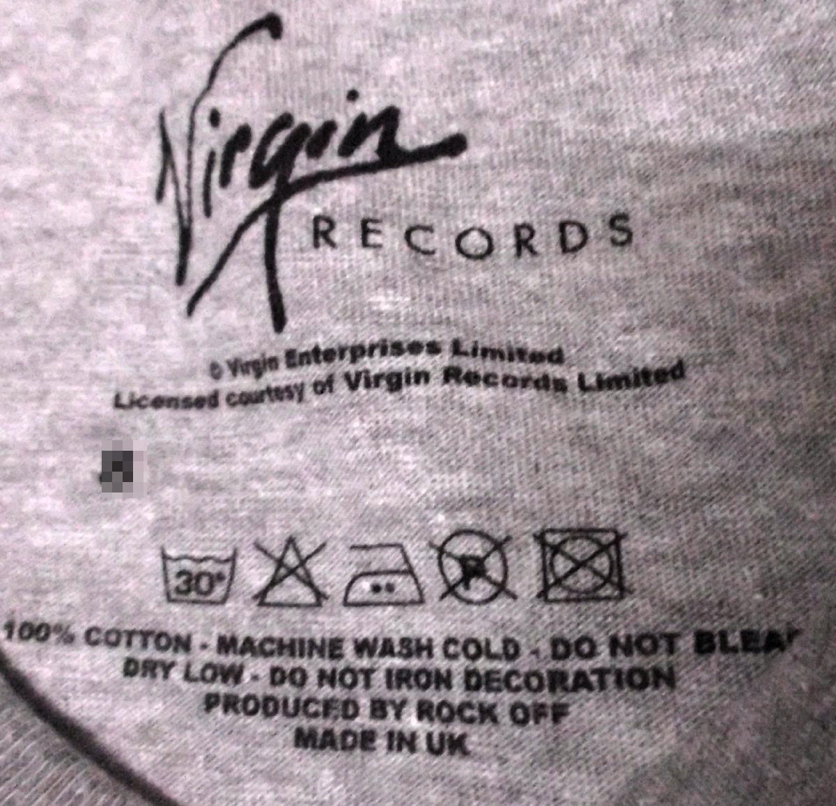 ヴァージン レコード Tシャツ Virgin Records ,公式,sex pistols
