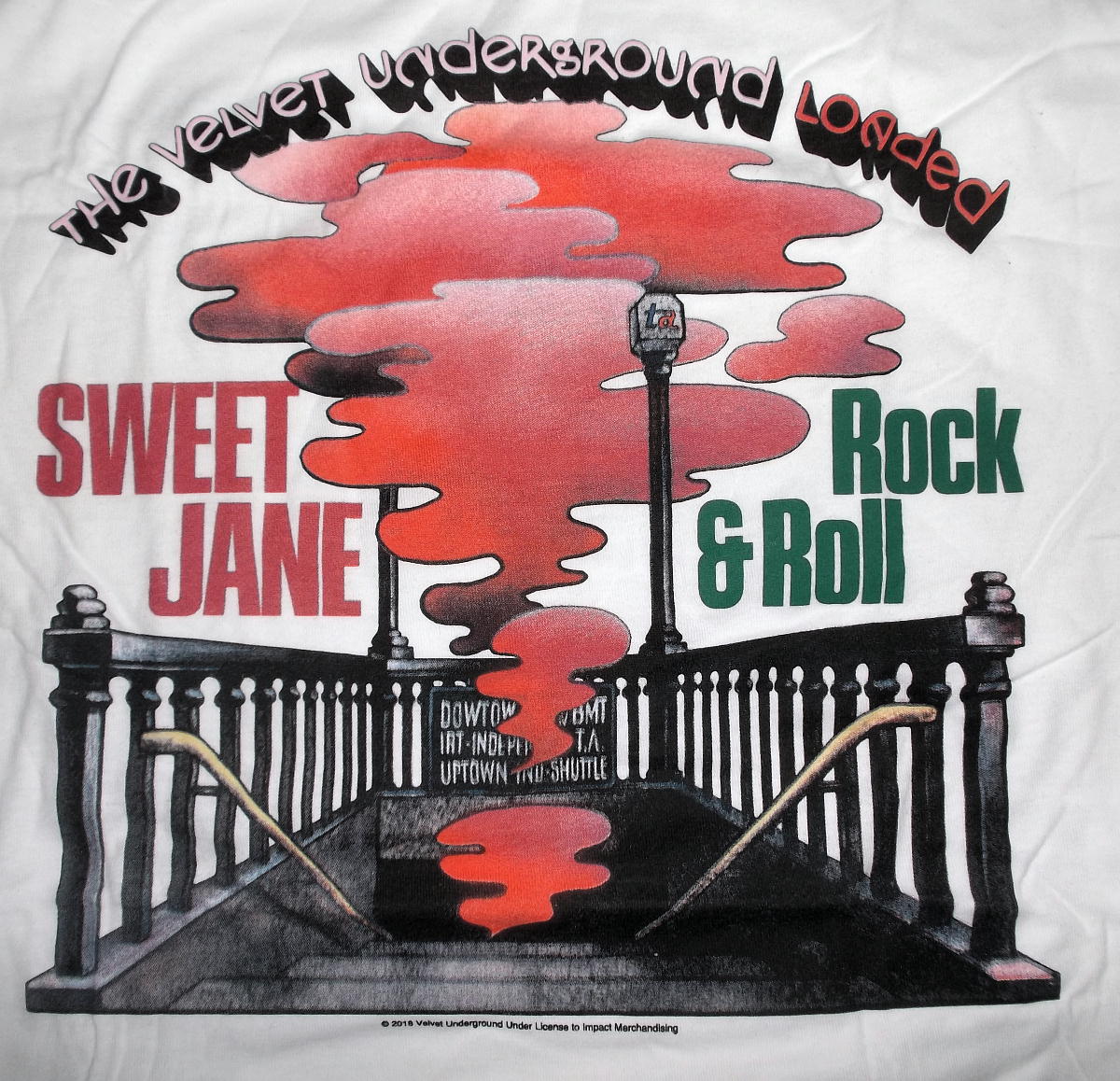 バンドTシャツ 通販 ヴェルヴェット アンダーグラウンド Tシャツ Sweet Jane Velvet Underground  ベルベットアンダーグラウンド ロックTシャツ ルーリード アンディウォーホール,ポップアート 販売